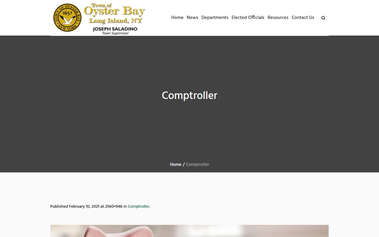 Oyster Bay Town Comptroller office